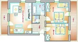 Apartment Familienparadies Wolfgangbauer *